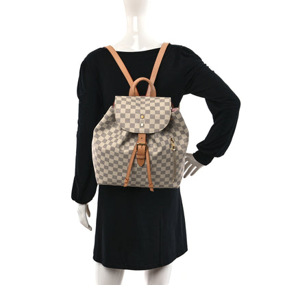 Louis Vuitton Damier Azur Sperone Backpack 2 of 11