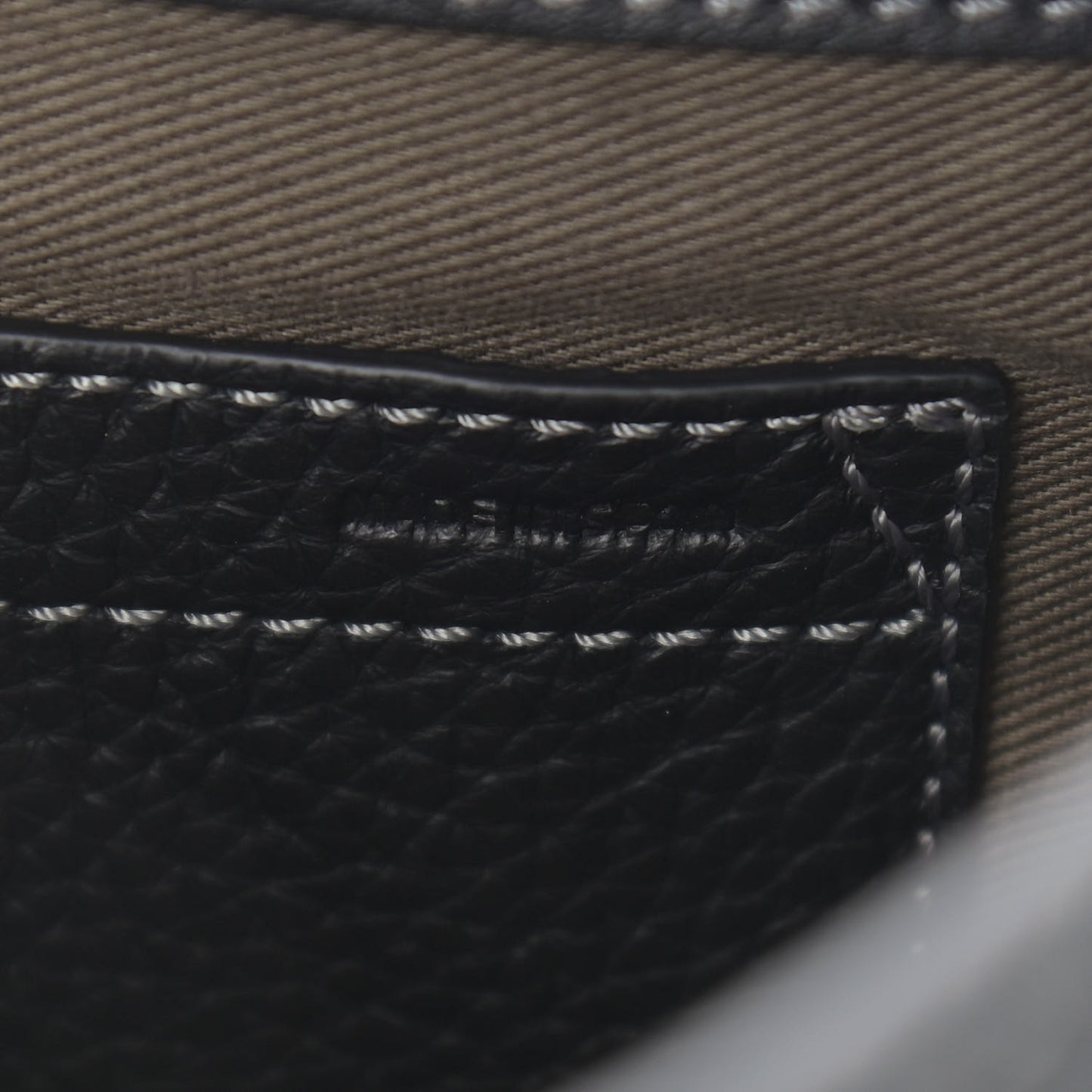 Calfskin Mini Marcie Round Crossbody Bag Black