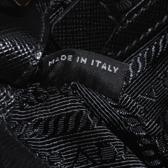 Saffiano Lux Medium Tote Nero Black