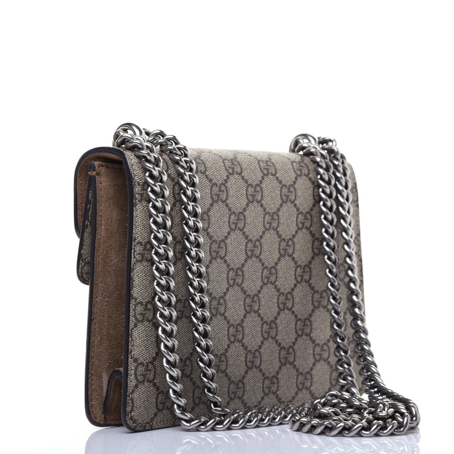 GG Supreme Monogram Mini Dionysus Shoulder Bag Taupe
