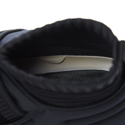 Chanel Stretch Fabric CC Sneakers 40 Black 10 of 10