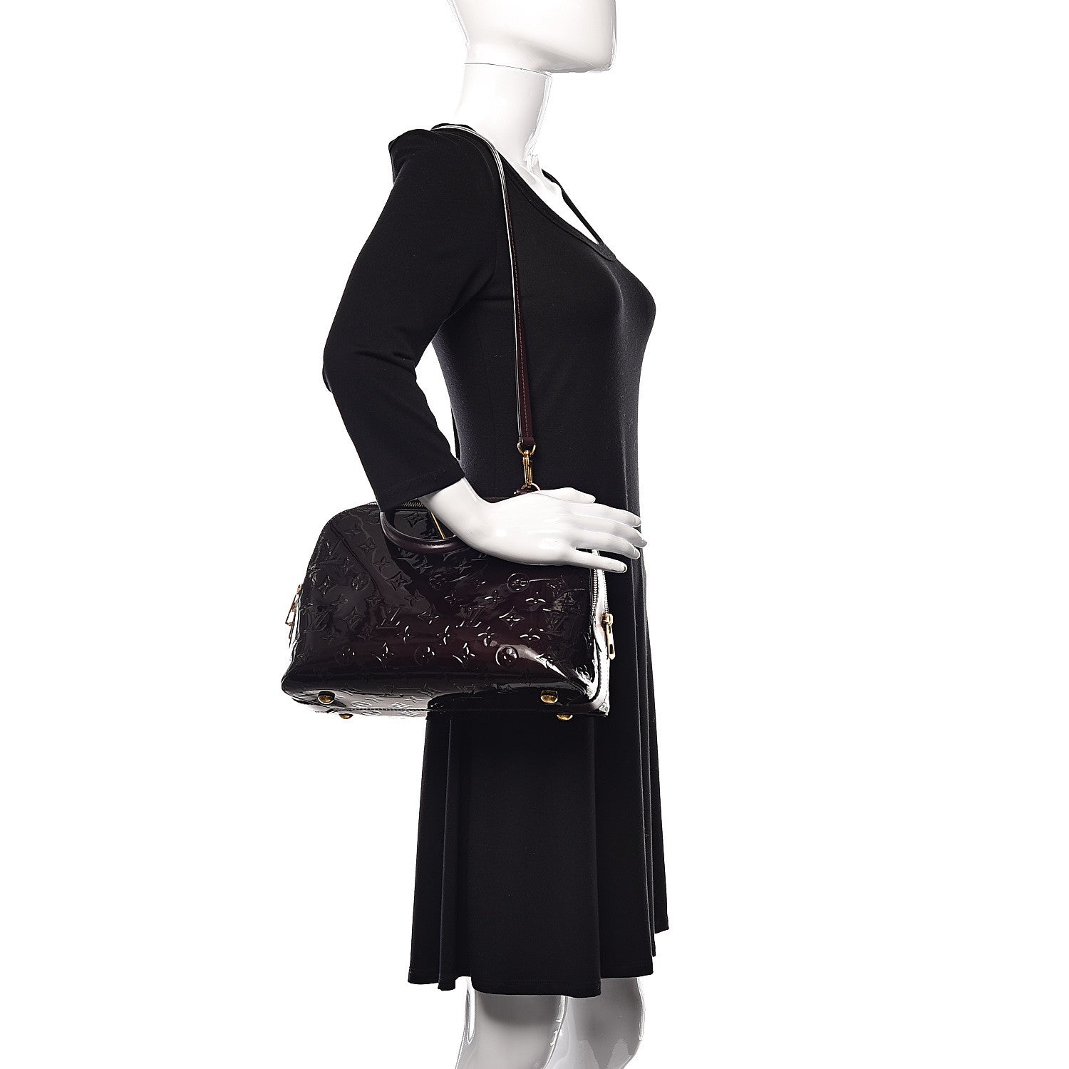 Louis Vuitton Vernis Melrose Amarante 2 of 17