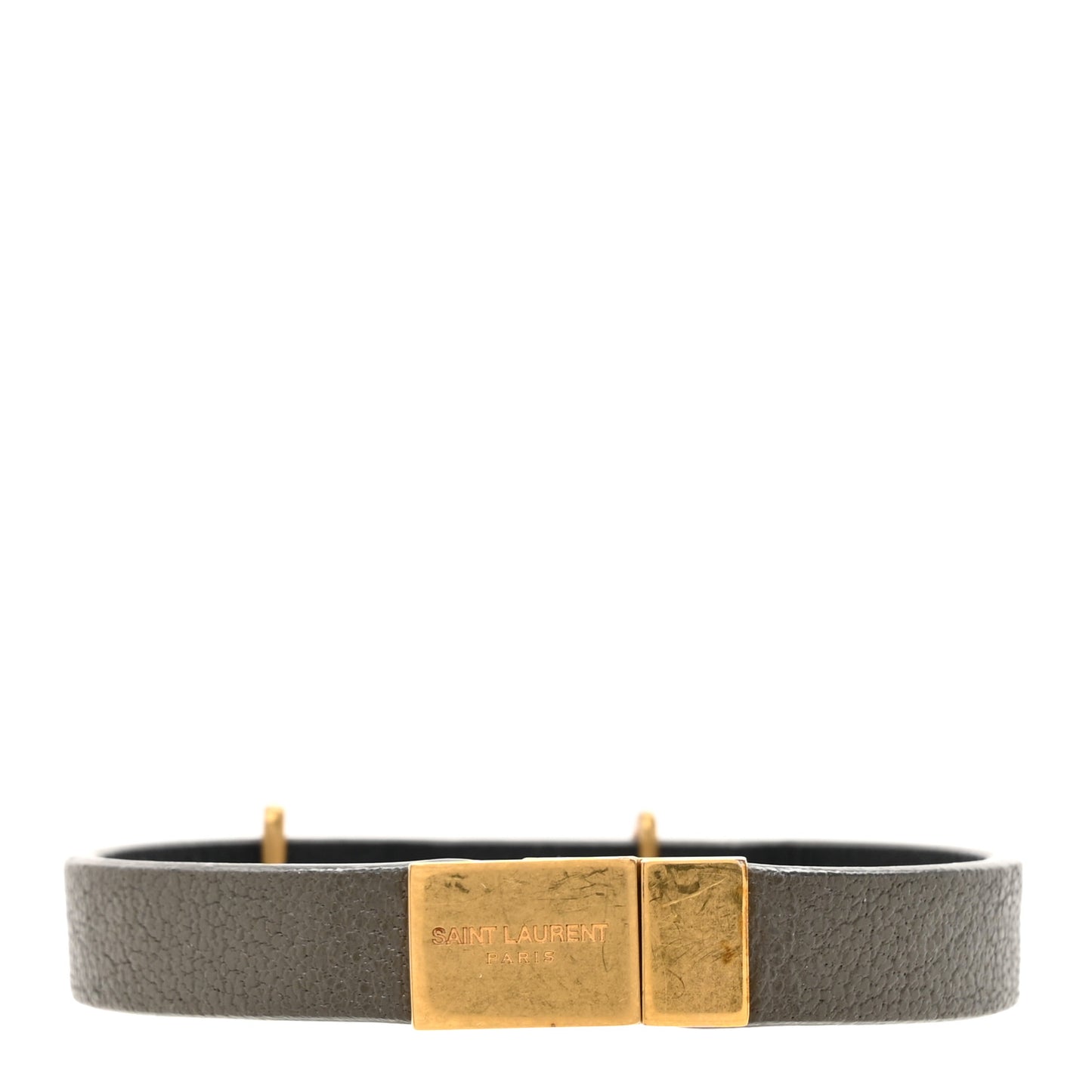 Calfskin Opyum Bracelet M Gray