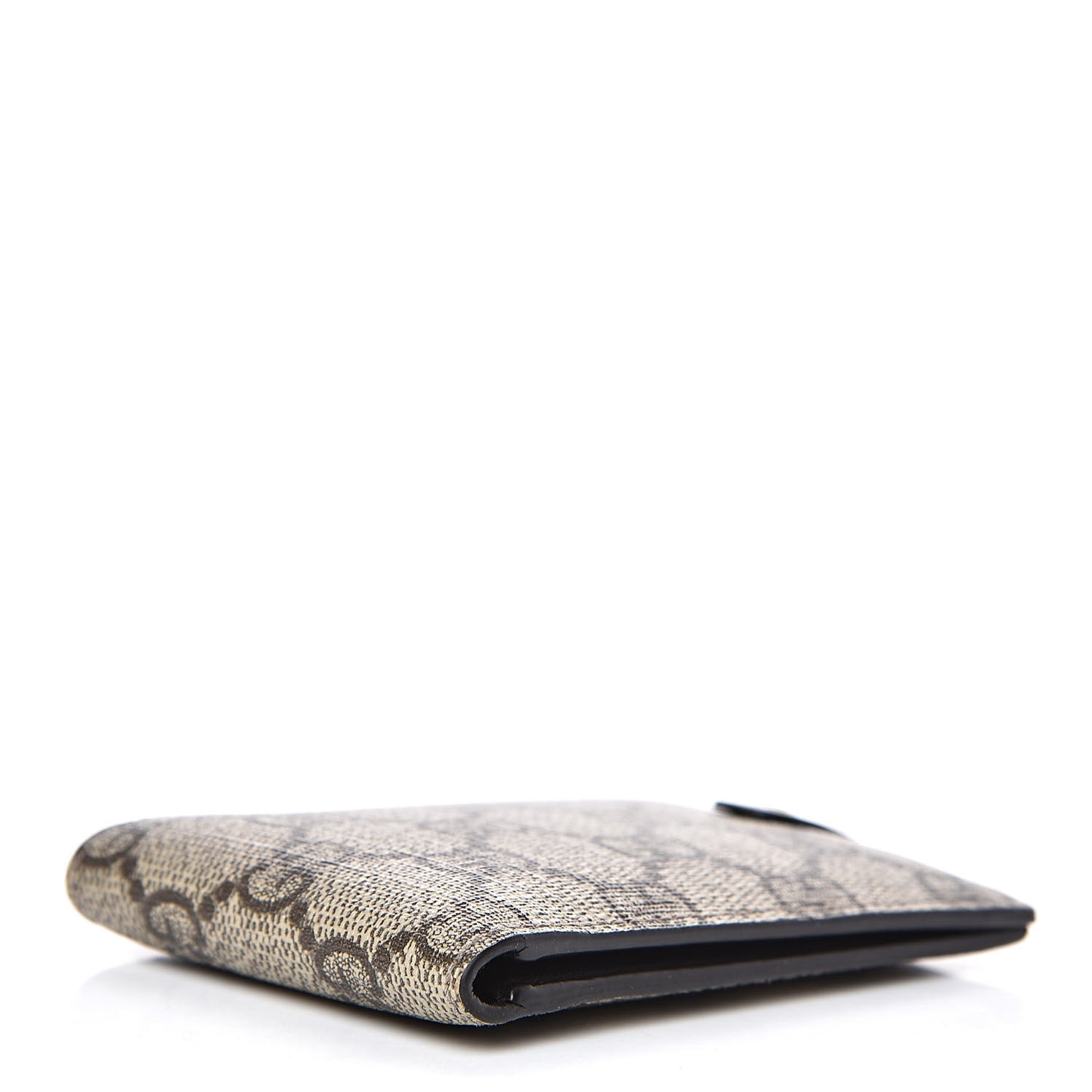 GG Plus Monogram Bi-Fold Wallet Dark Brown