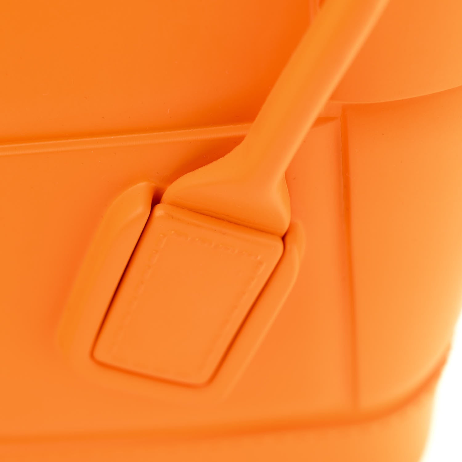 Bottega Veneta Rubber Maxi Intrecciato Mini Arco Tangerine 10 of 11