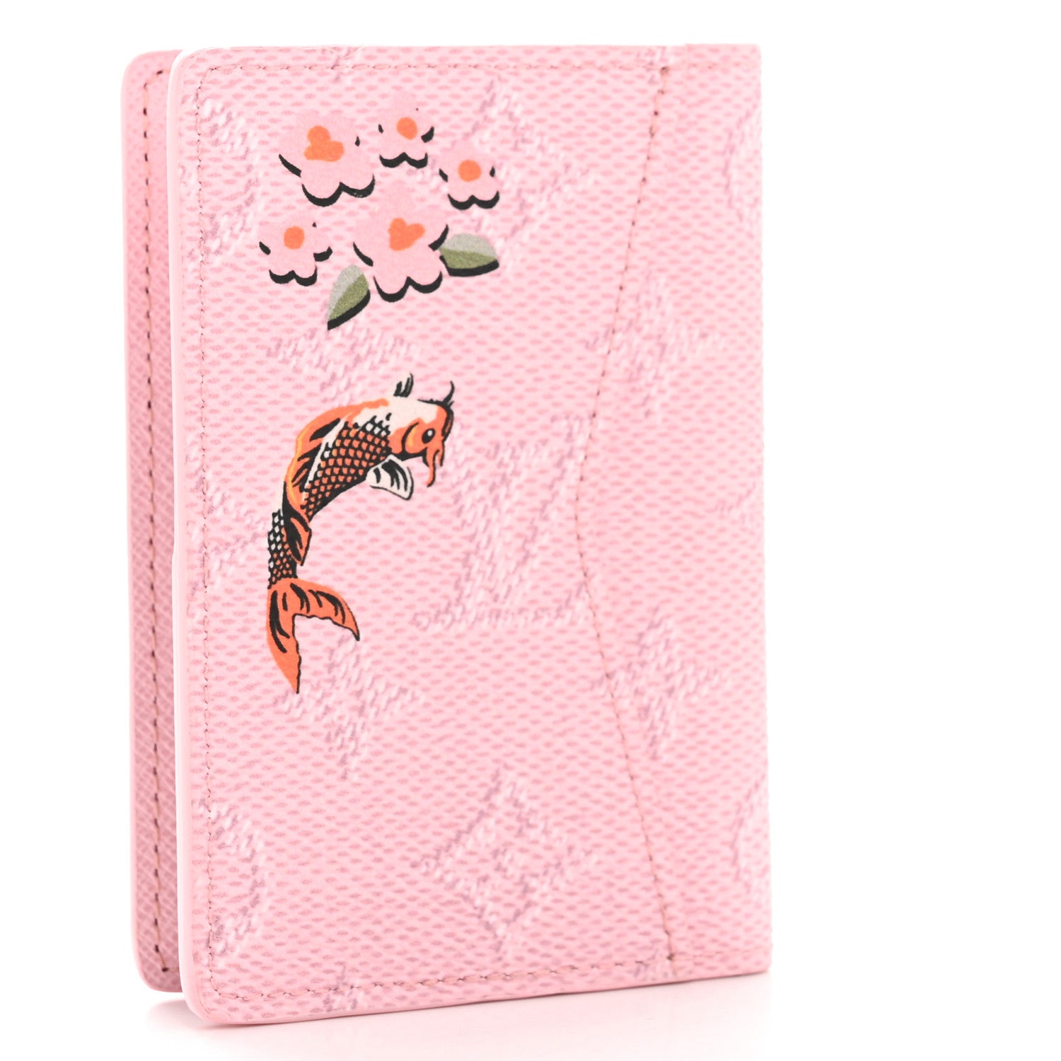 Louis Vuitton Monogram Paris Tokyo Pocket Organizer Pink 3 of 7