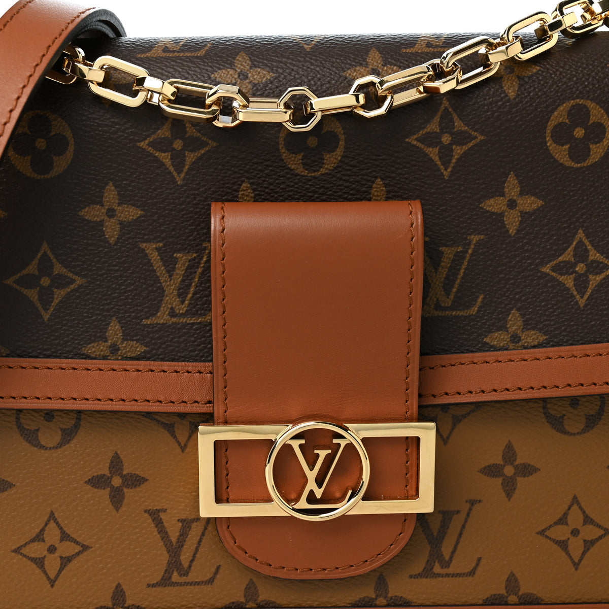 Louis Vuitton Reverse Monogram Dauphine MM 7 of 9