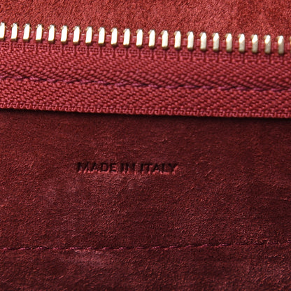 Celine Grained Calfskin Nano Belt Bag Ruby 6 of 9