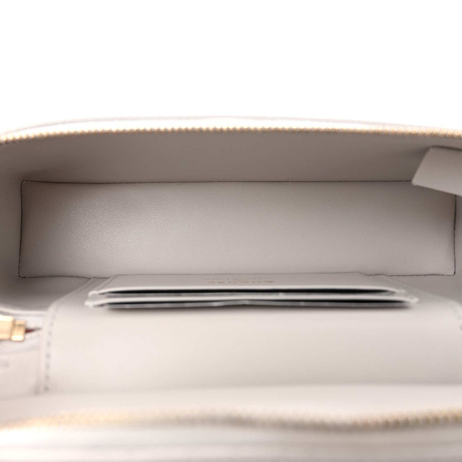 Chanel Caviar Quilted Trendy Handle Slim Vanity Light Grey 5 of 11