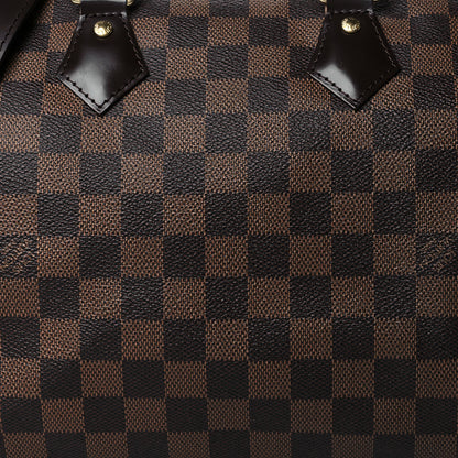 Louis Vuitton Damier Ebene Speedy Bandouliere 25 8 of 10