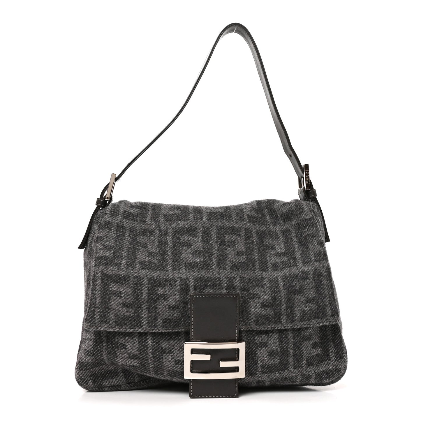 Wool Zucca Mama Baguette Grey