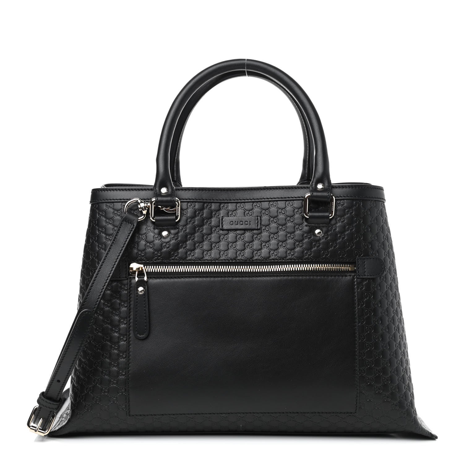 Gucci Soft Microguccissima Medium Tote Black 1 of 9
