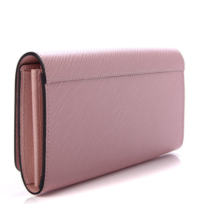 Louis Vuitton Epi Twist Wallet Rose Ballerine 3 of 8