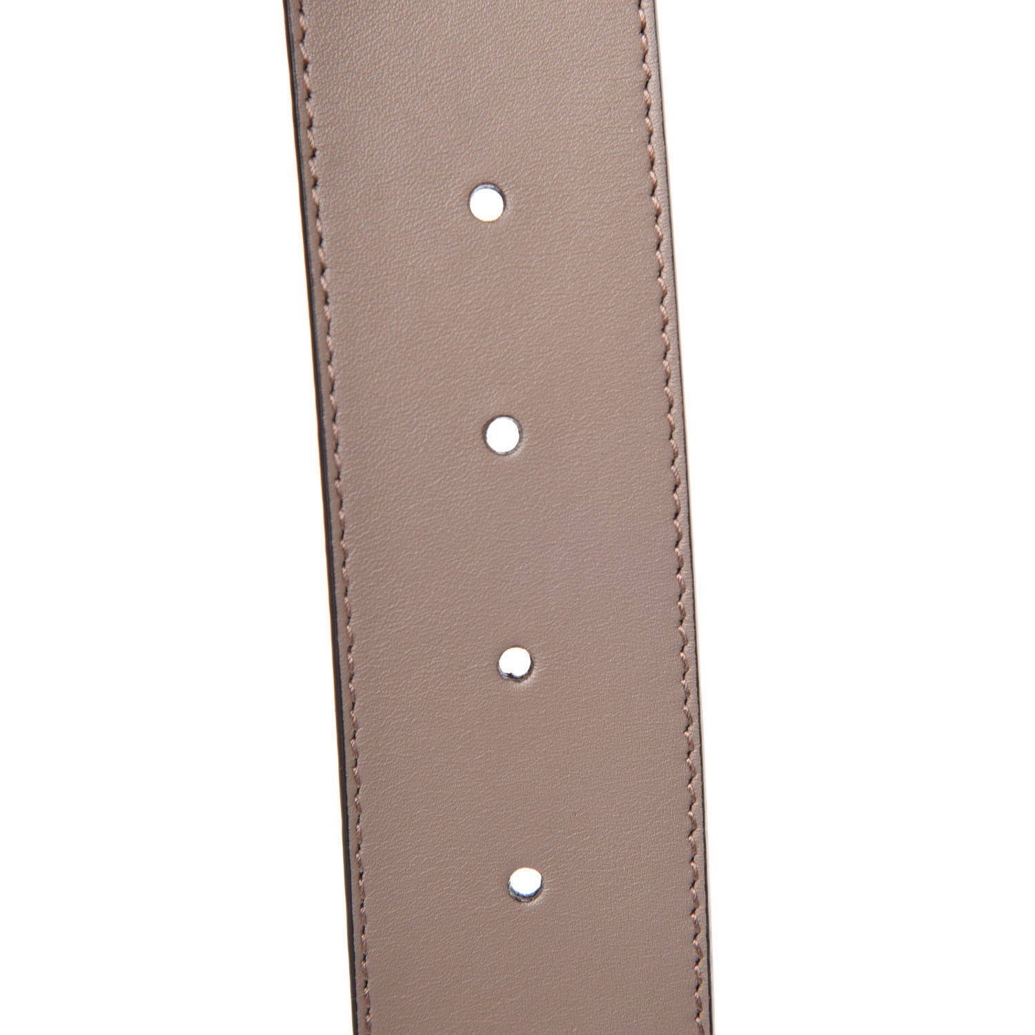 Gucci Calfskin Double G 40mm Belt 85 34 Porcelain Rose 5 of 6