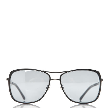 Chanel Metal Pilot Summer Sunglasses 4224 Black 2 of 11