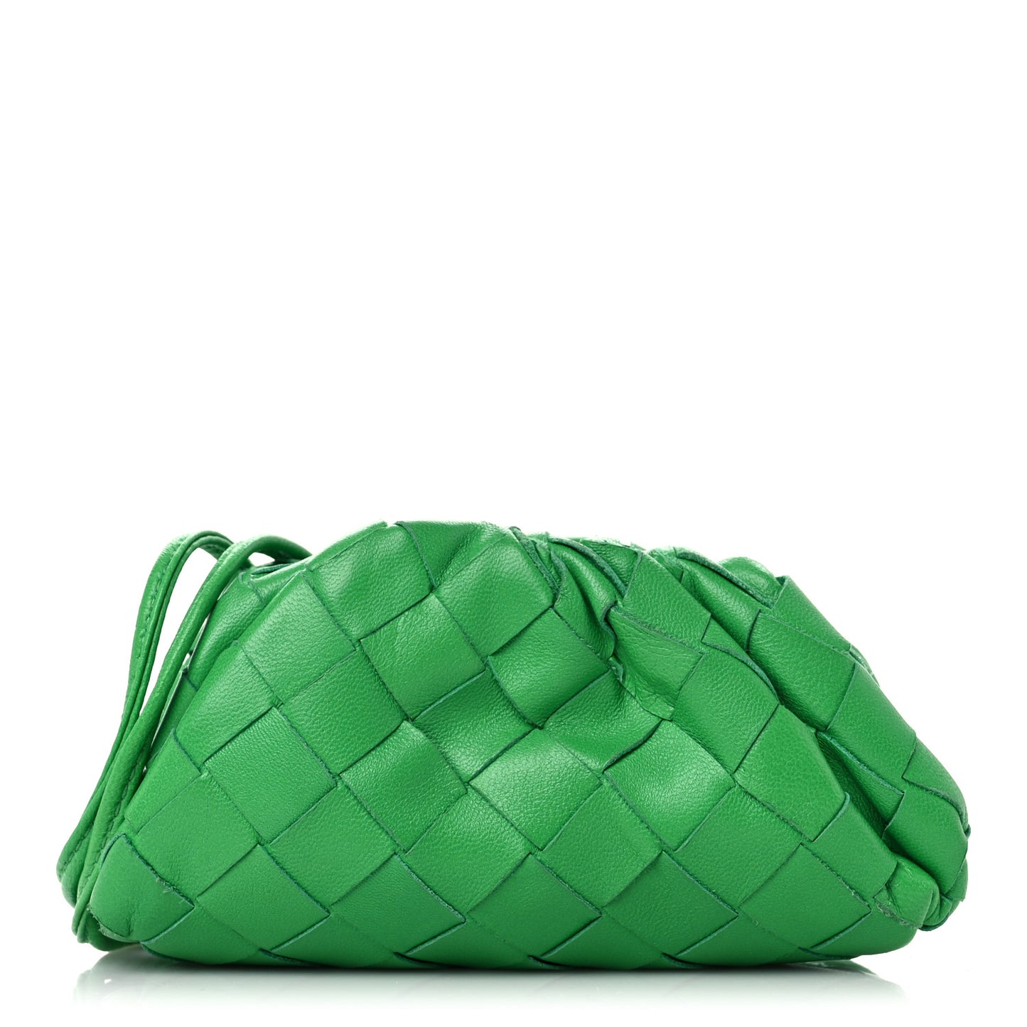 Nappa Intrecciato Coin Purse Parakeet
