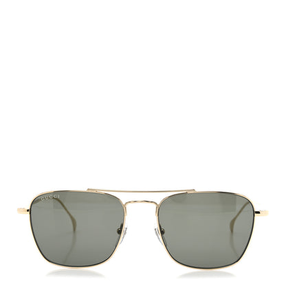 Gucci Metal Aviator Sunglasses GG1183S Gold 2 of 9
