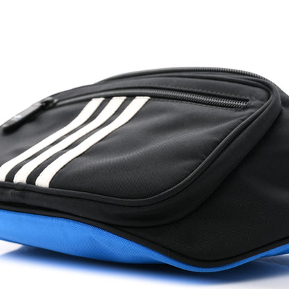 Balenciaga X ADIDAS Nylon Belt Bag Black Blue 10 of 10