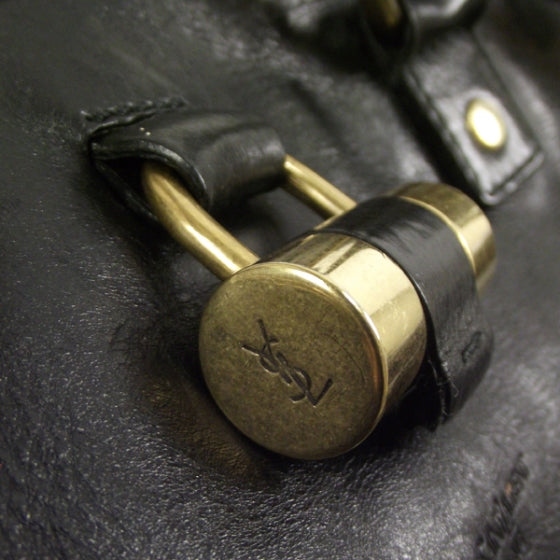 Saint Laurent Leather Large Muse Black 14 of 15