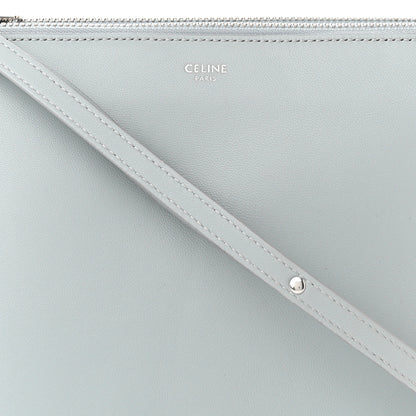 Celine Lambskin Large Trio Crossbody Bag Mineral 8 of 11