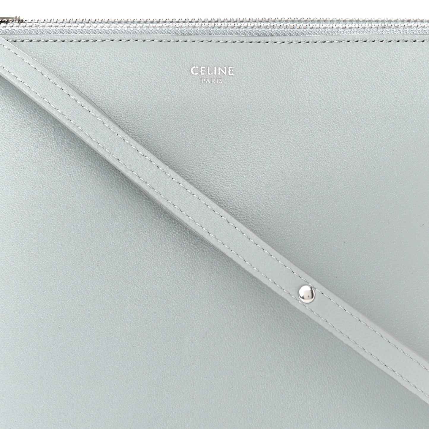 Lambskin Large Trio Crossbody Bag Mineral