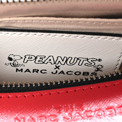 Marc Jacobs X Peanuts Saffiano Snoopy Snapshot Camera Bag White Multicolor 7 of 10
