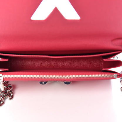 Louis Vuitton Epi Twist Chain Wallet Hot Pink 5 of 10