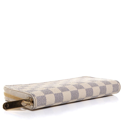 Louis Vuitton Damier Azur Zippy Wallet 4 of 8