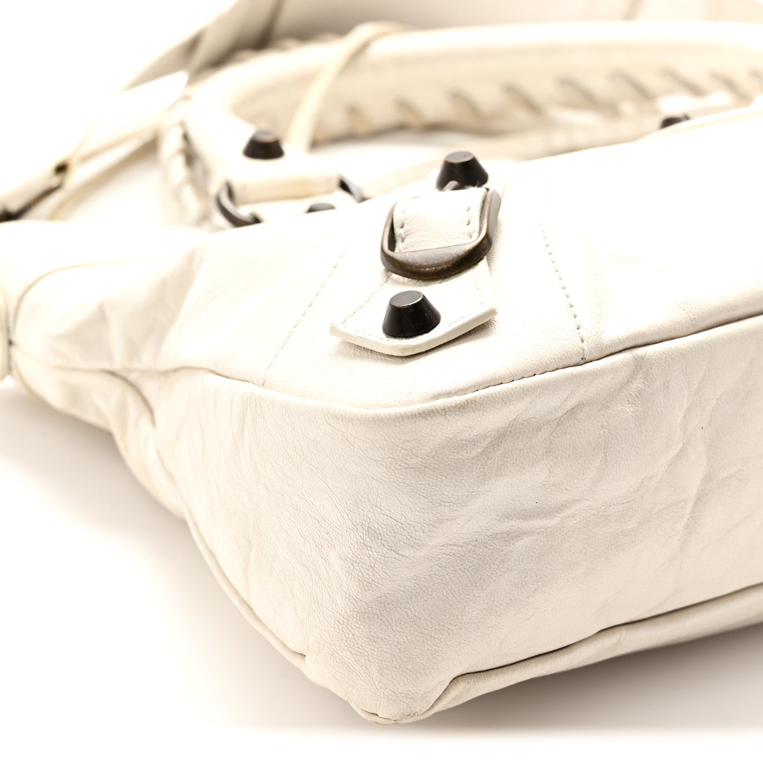 Balenciaga Agneau Classic Hardware First White Light White Light 10 of 11