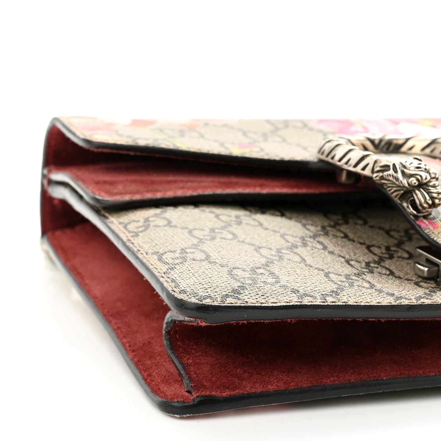 GG Supreme Monogram Blooms Mini Dionysus Shoulder Bag Beige Multicolor Dry Rose