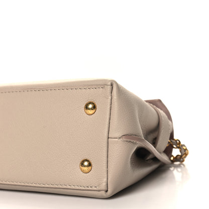 Louis Vuitton Soft Calfskin Mini Lockme Ever Greige 9 of 9