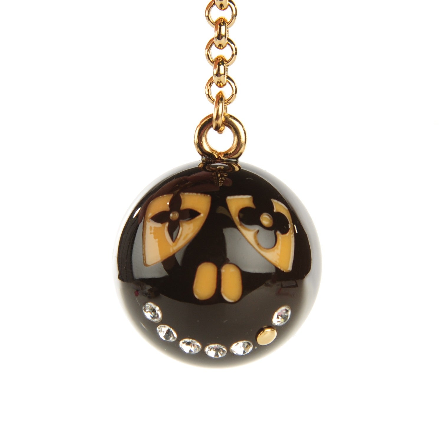 Louis Vuitton Halloween Jack and Lucie Key Holder Brown 4 of 7