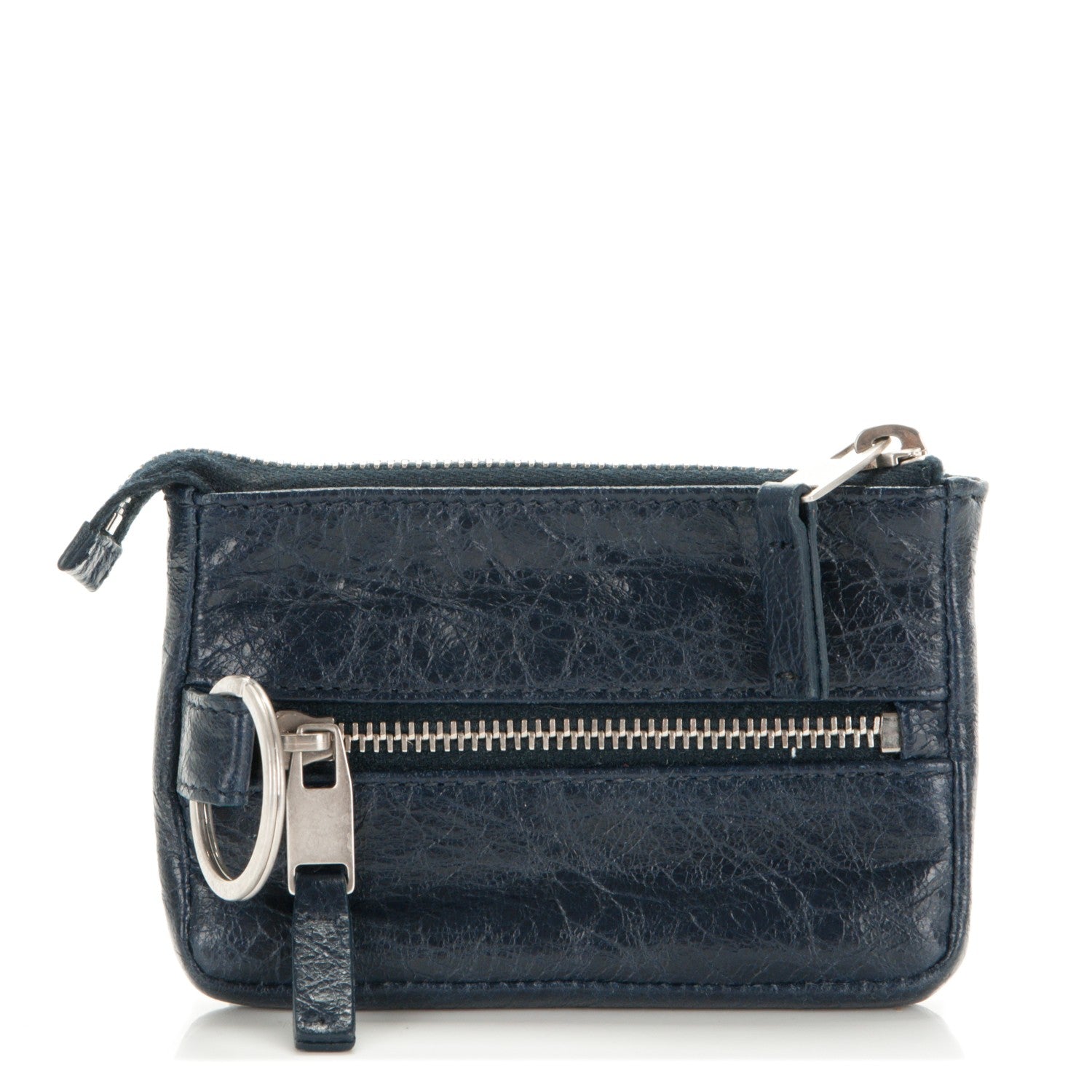 Balenciaga Agneau Arena Classic Hardware Tokyo Wallet Nuit Fonce 1 of 6