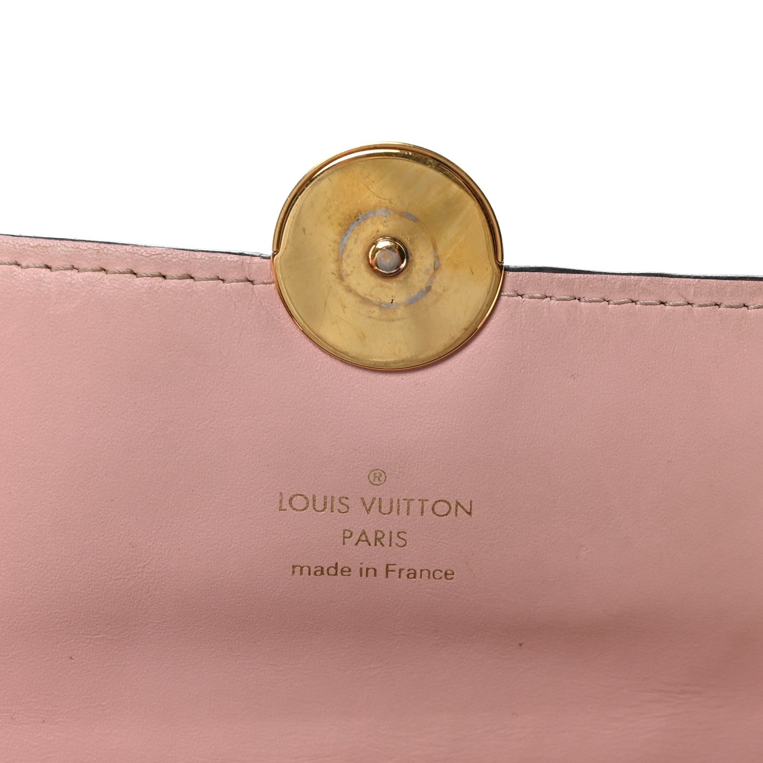 Louis Vuitton Monogram Flore Chain Wallet Rose Ballerine 6 of 9