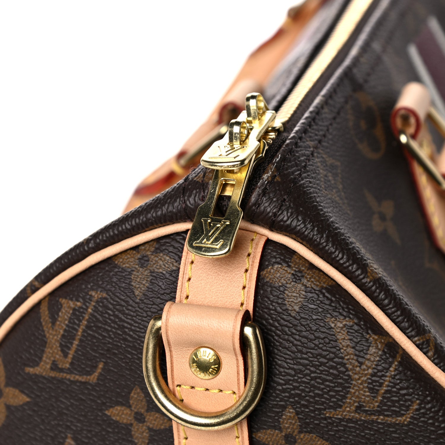 Louis Vuitton Monogram My LV Heritage Speedy Bandouliere 30 Bordeaux White 11 of 11
