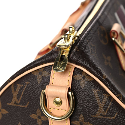 Louis Vuitton Monogram My LV Heritage Speedy Bandouliere 30 Bordeaux White 11 of 11