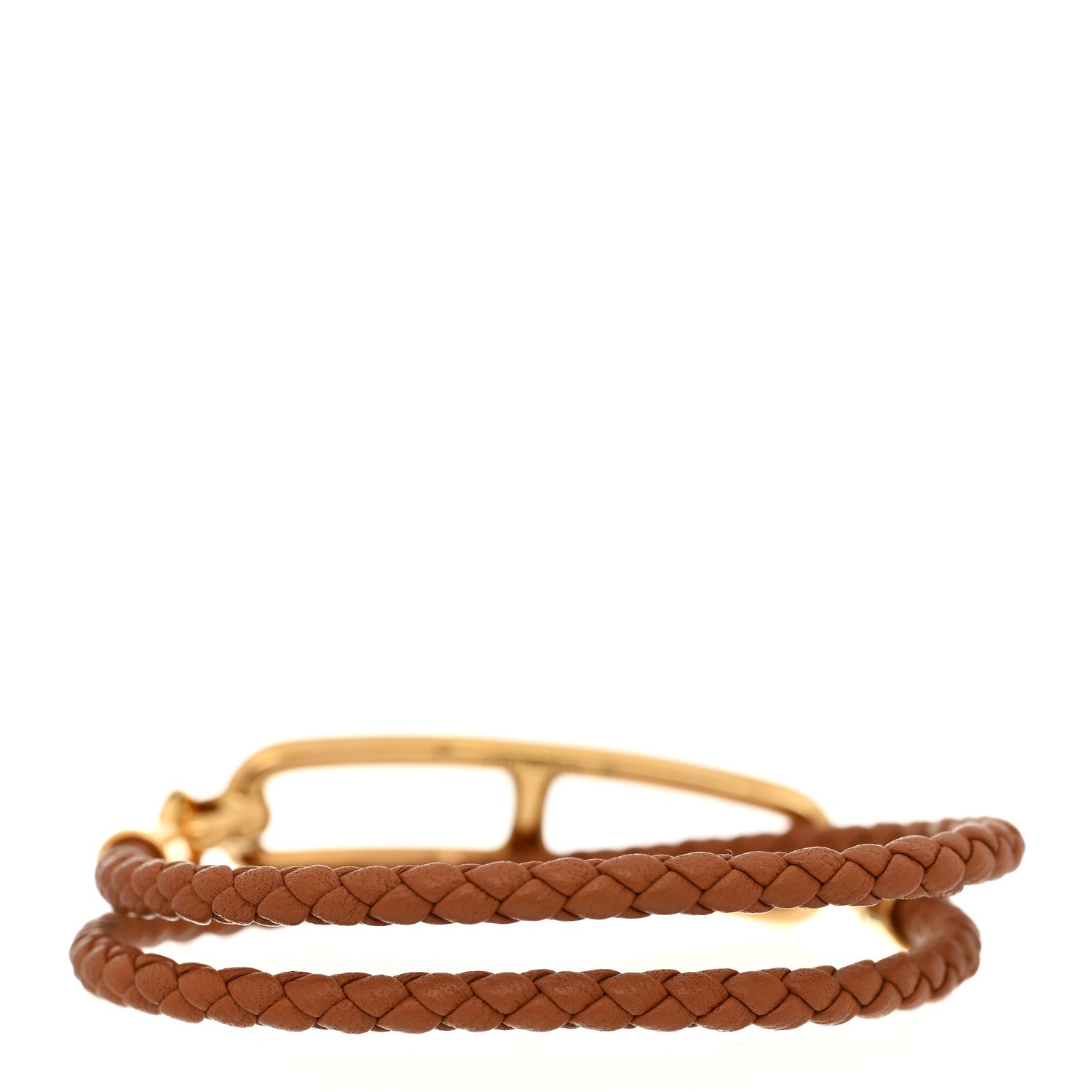 Hermes Swift Roulis Double Tour Bracelet T2 Gold 3 of 5