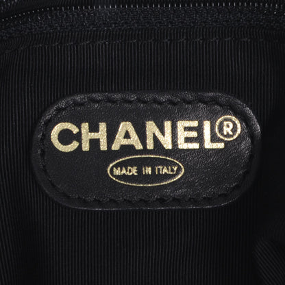 Chanel Lambskin CC Tassel Shoulder Bag Black 6 of 7