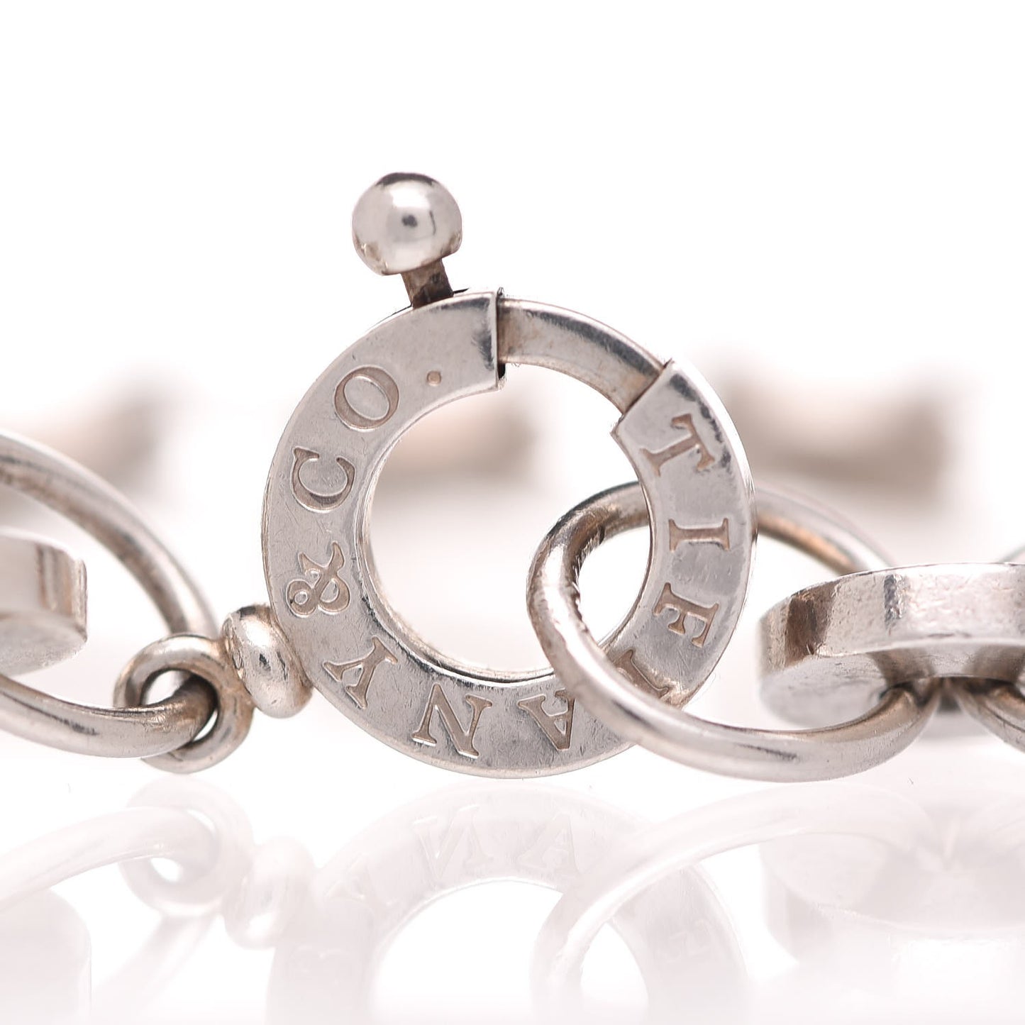 Sterling Silver 1837 Circle Bracelet