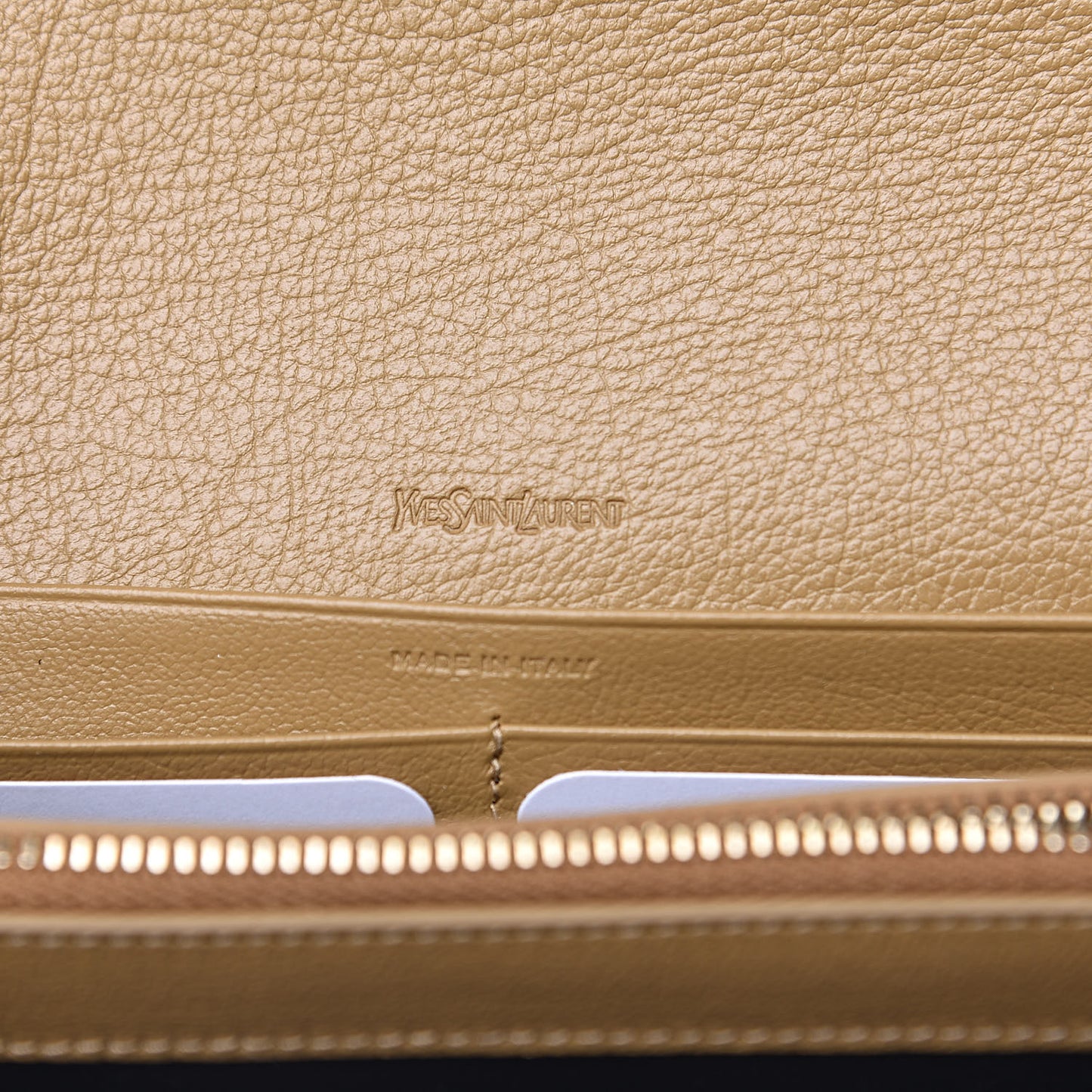 Calfskin Belle de Jour Chain Clutch Beige
