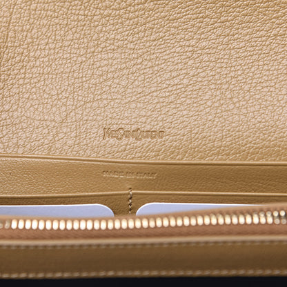 Saint Laurent Calfskin Belle de Jour Chain Clutch Beige 6 of 11
