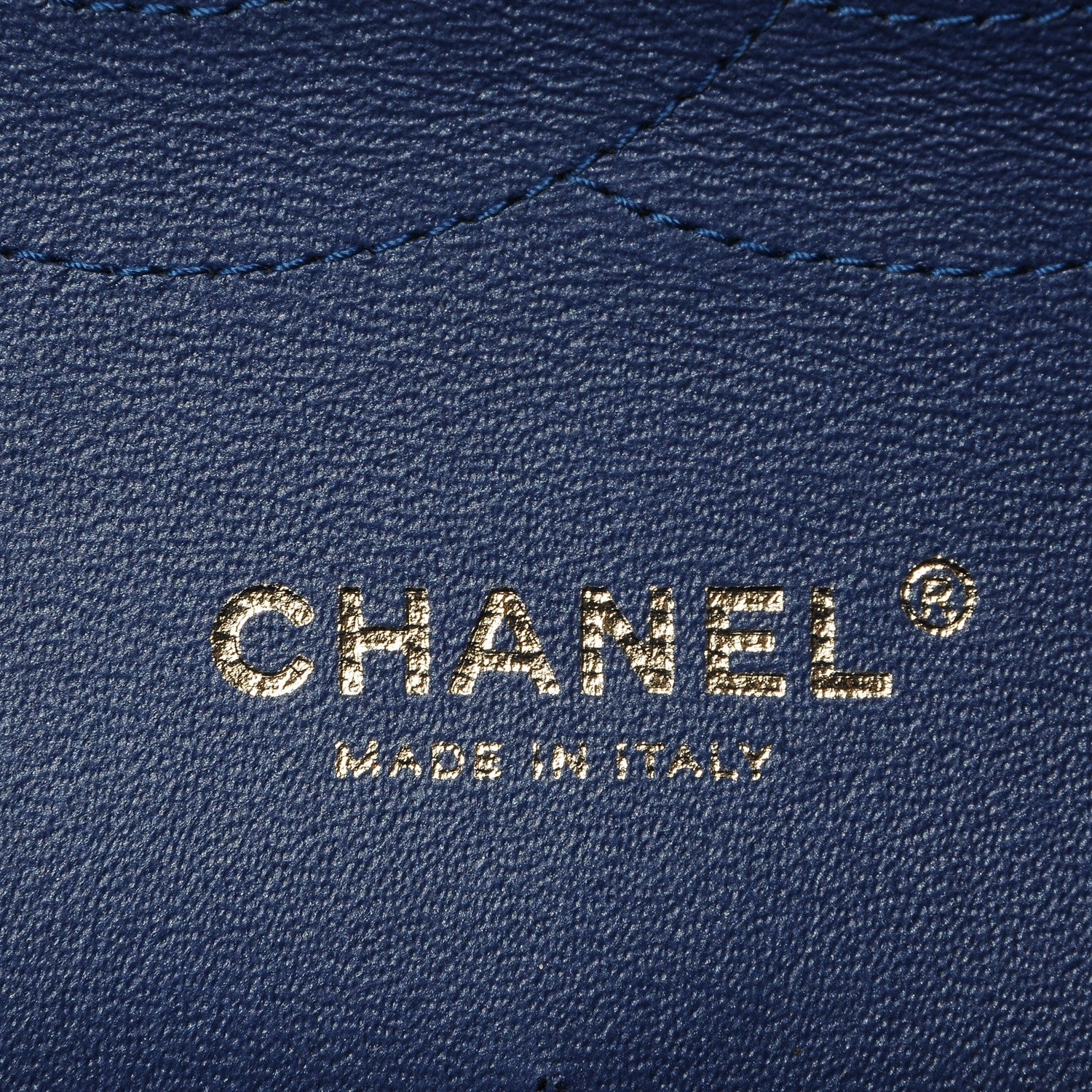 Chanel Patent Quilted Jumbo Double Flap Blue 5 of 7