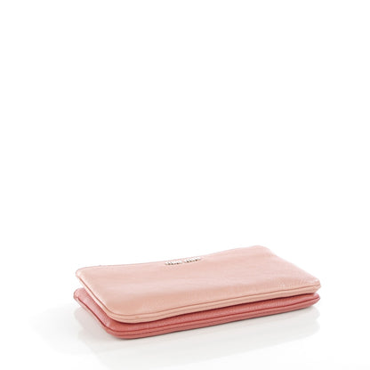 Miu Miu Goatskin Madras Bi-Color Crossbody Bag Orchidea 4 of 8