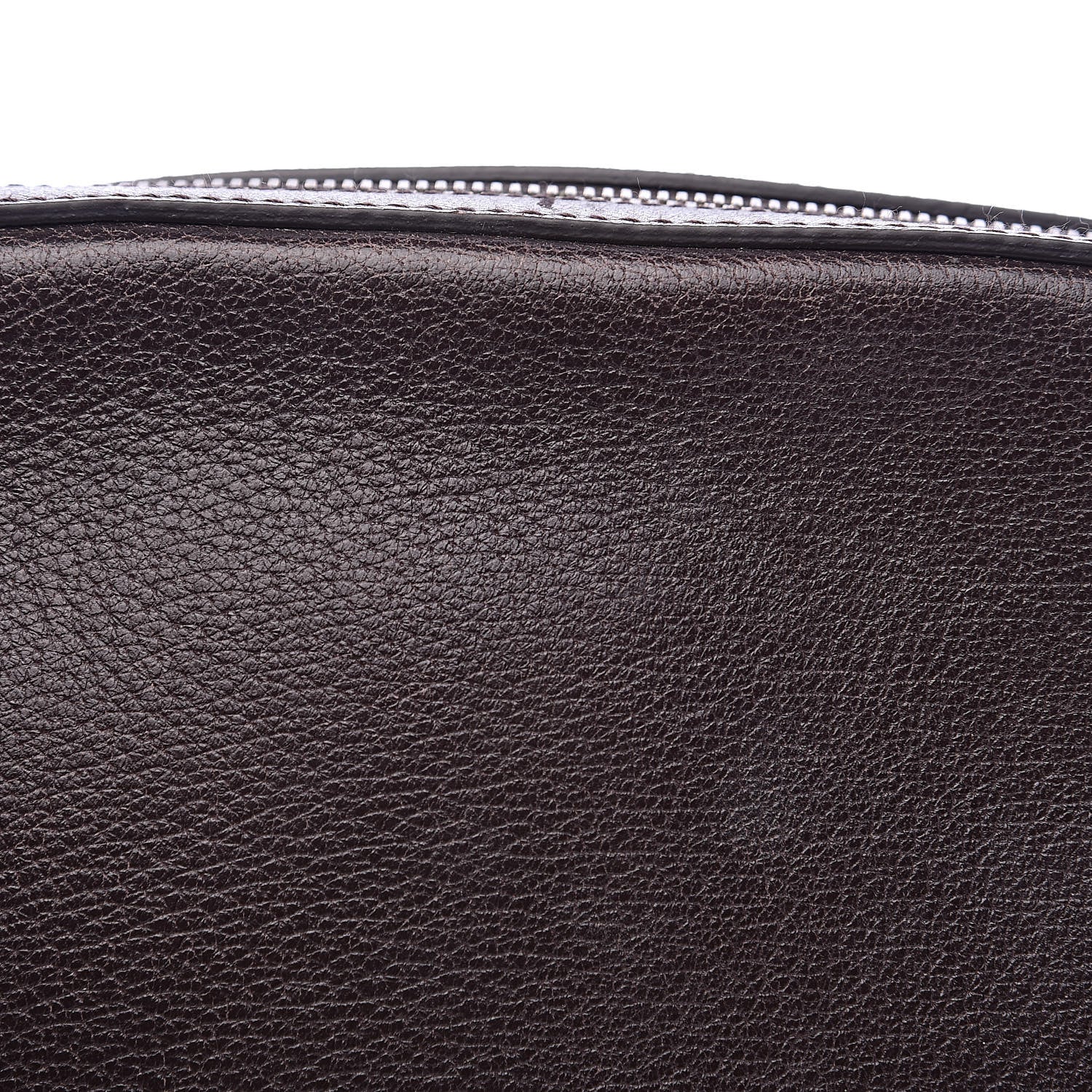 Gucci Textured Calfskin Web Small Webby Bee Shoulder Bag Brown Coffee 14 of 19