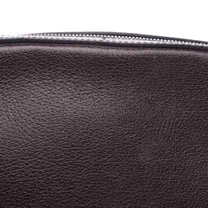 Gucci Textured Calfskin Web Small Webby Bee Shoulder Bag Brown Coffee 14 of 19