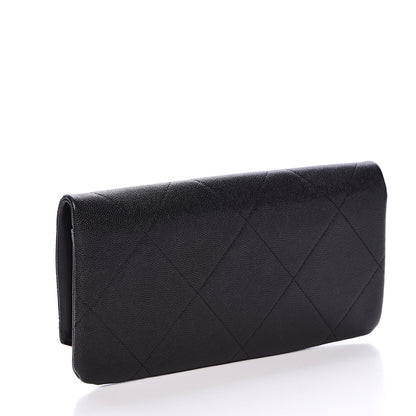 Chanel Grained Calfskin Small Chain Handle Clutch Black 2 of 7