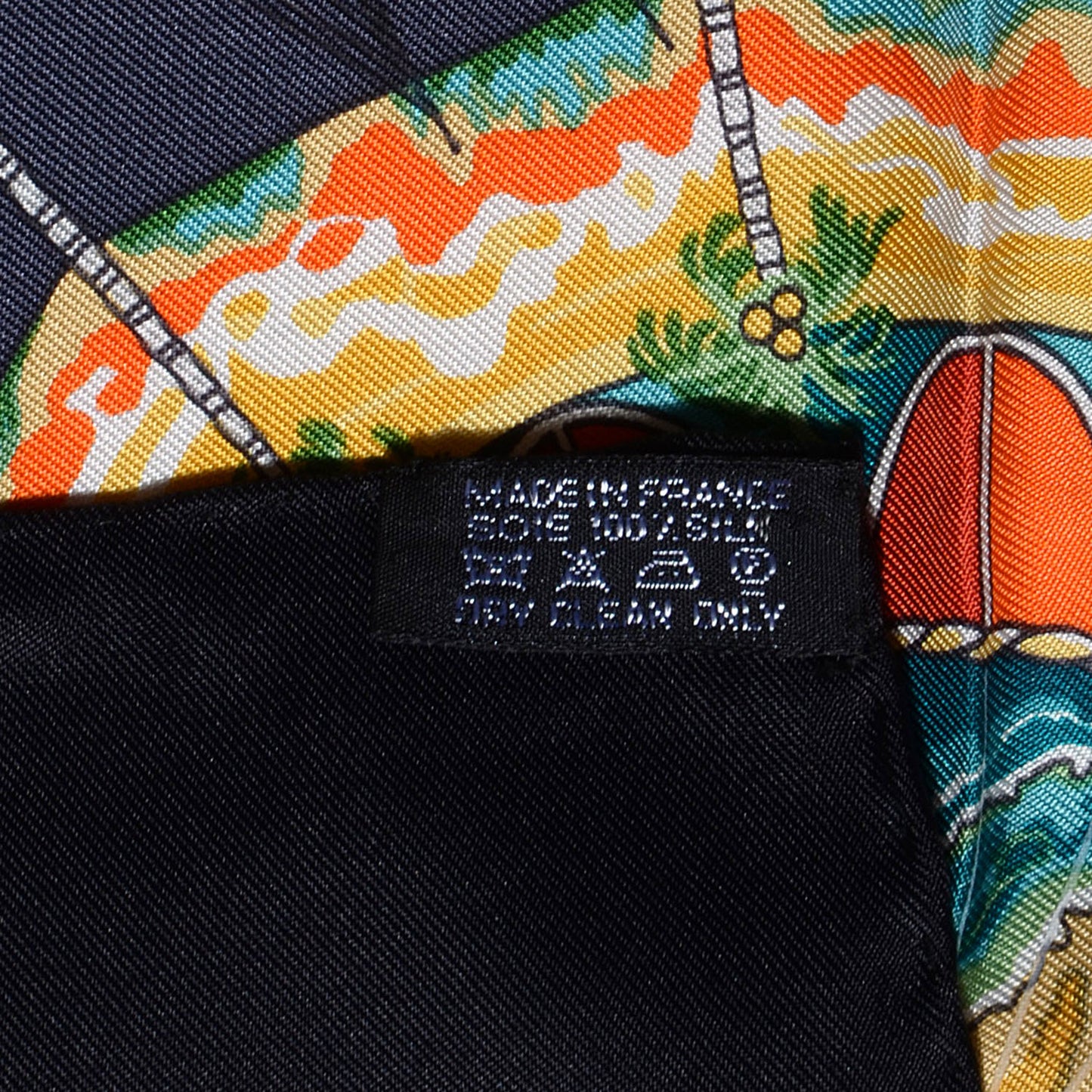 Silk Per Astra ad Astra Scarf 90 Black