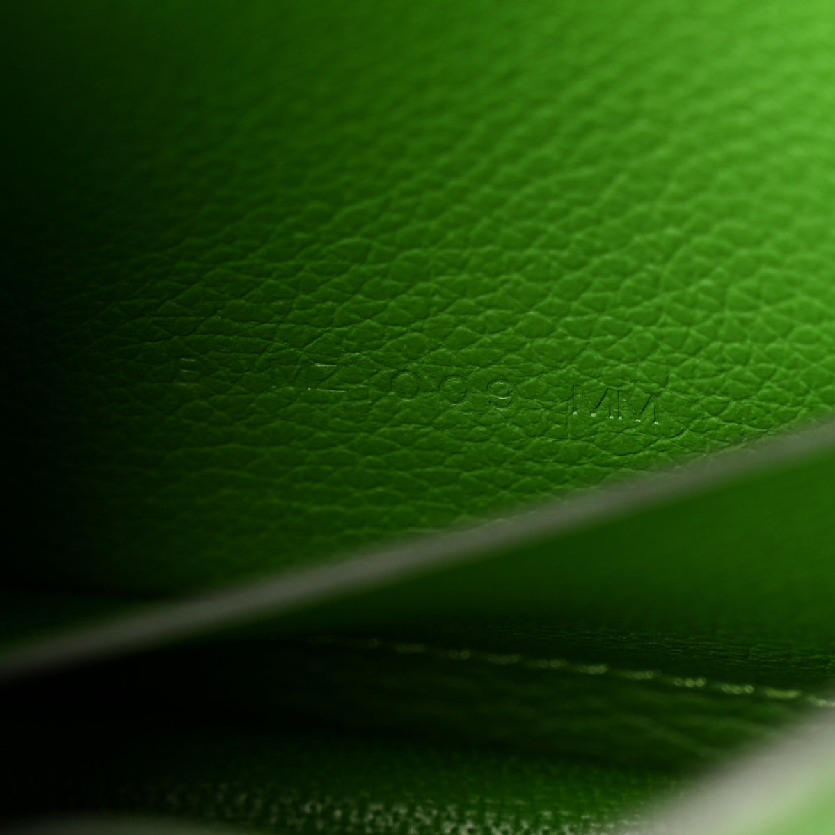Hermes Evercolor Bi-Color Constance Slim Wallet Vert Yucca Mauve Pale 8 of 11