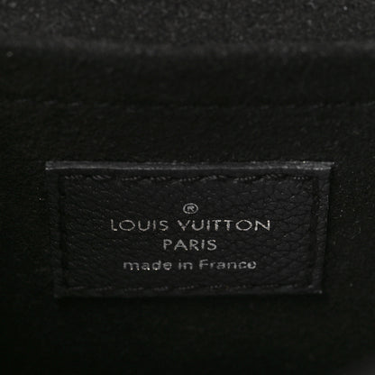 Louis Vuitton Soft Calfskin Mylockme Chain Bag BB Black 6 of 9