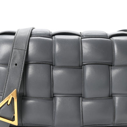 Bottega Veneta Nappa Maxi Intreccio Padded Cassette Crossbody Bag Thunder 7 of 10